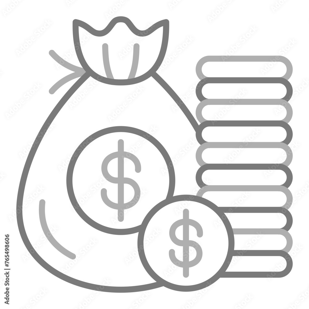 Money Bag Icon Money Bag Icon
