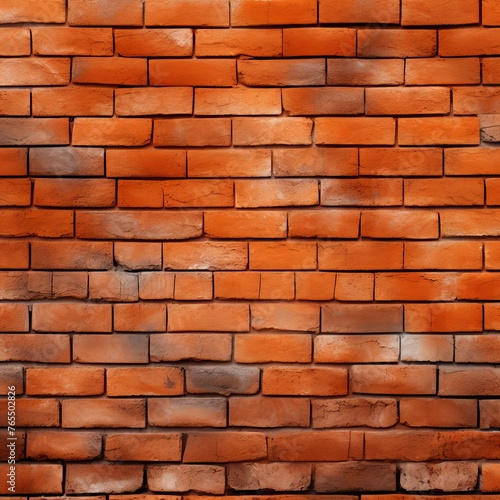 The orange brick wall makes a nice background for a photo  in the style of free brushwork
