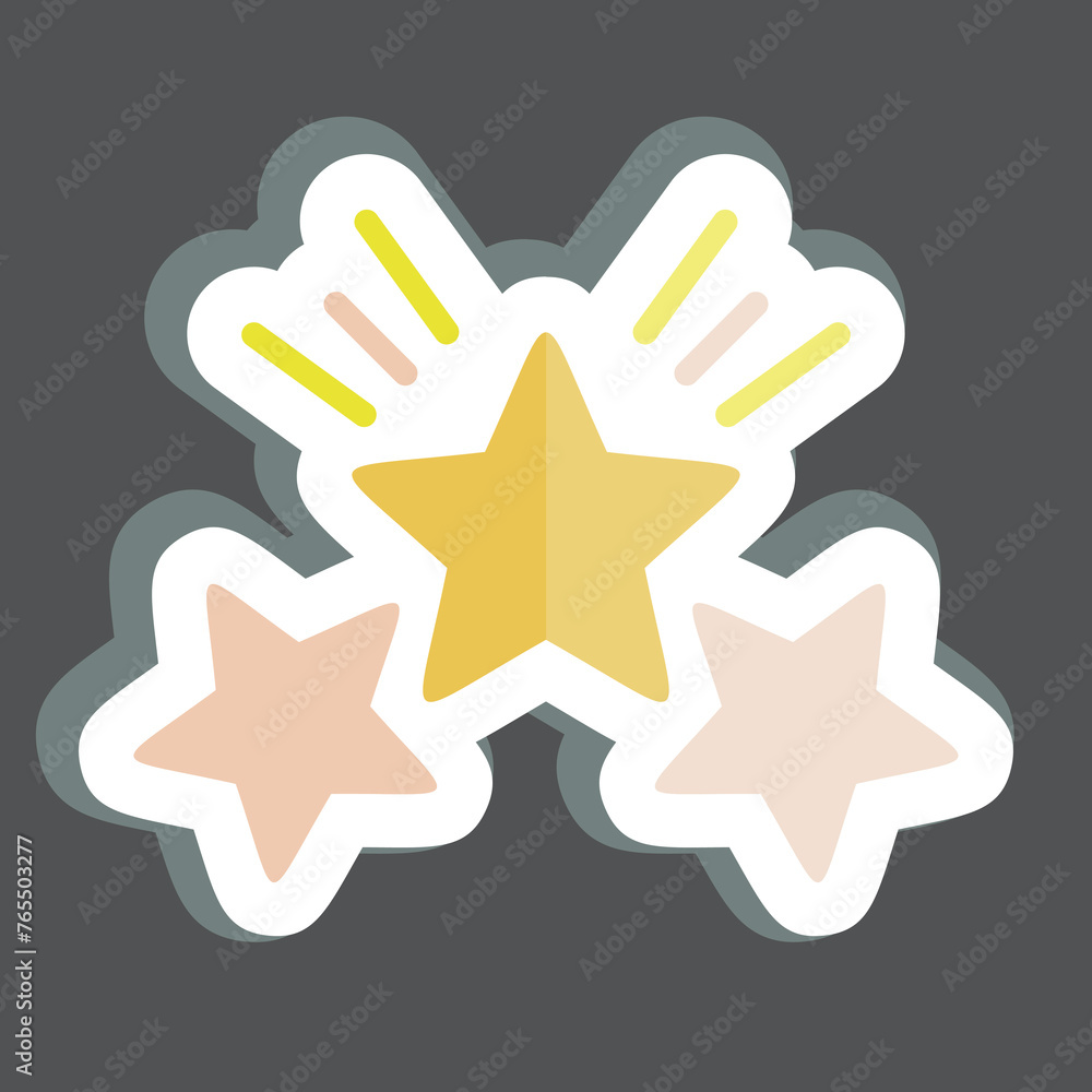 Sticker Award Star 2. related to Stars symbol. simple design editable. simple illustration. simple vector icons Sticker Award Star 2. related to Stars symbol. simple design editable. simple illustration. simple vector icons