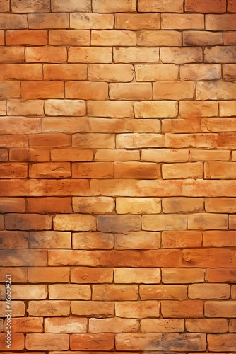 The tan brick wall makes a nice background for a photo  in the style of free brushwork