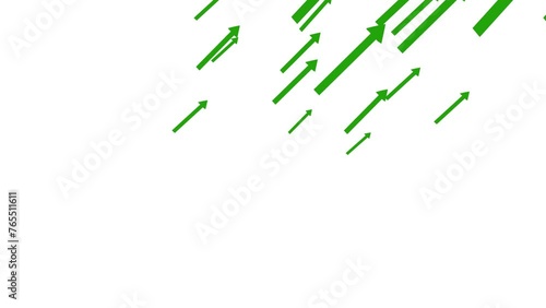 green arrow business growth arrow moving upward animation 4k videos