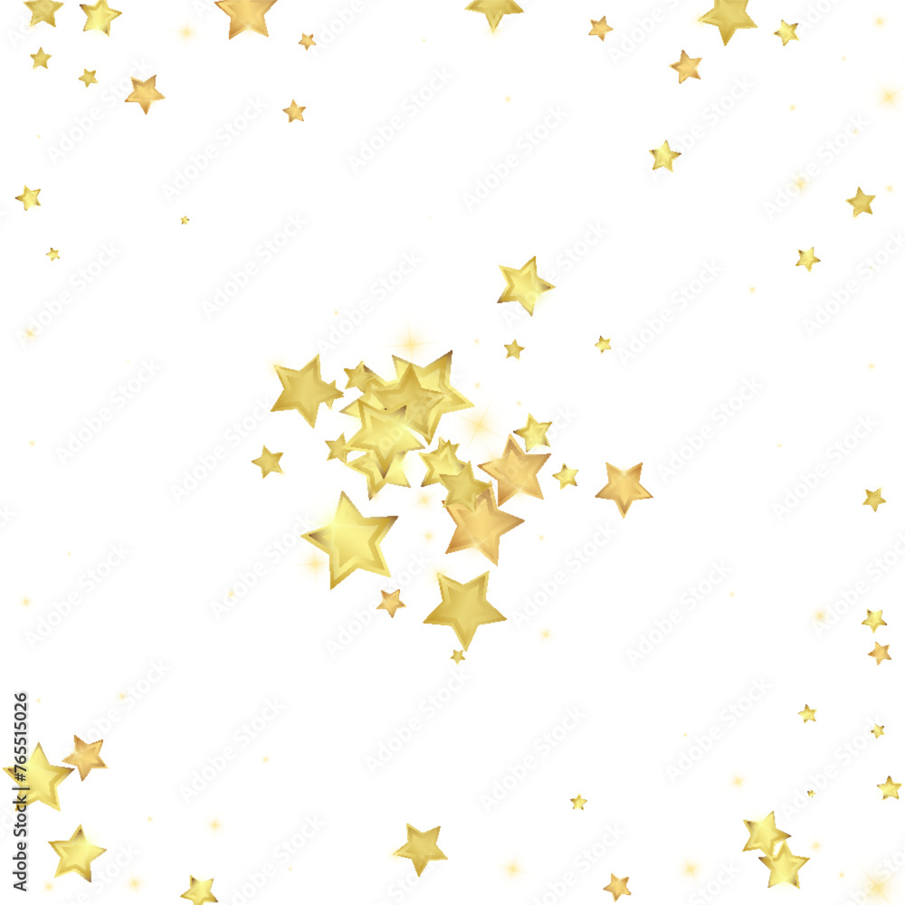 Magic stars vector overlay. Gold stars scattered Magic stars vector overlay. Gold stars scattered
