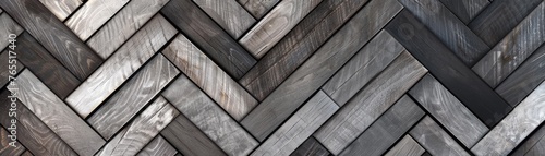 A trendy herringbone pattern with a twist using gradient shades to add depth and interest