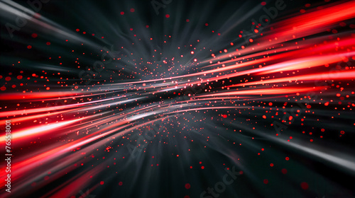 A spectrum of speed, where lines of light blur together, illustrating the rapid motion and vibrant energy of technology in motion