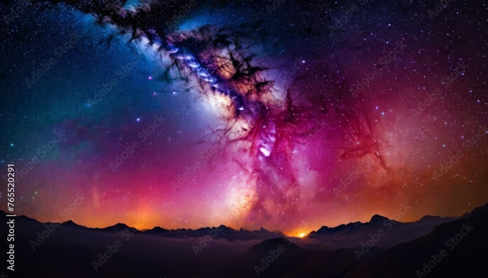 beautiful Space abstract background