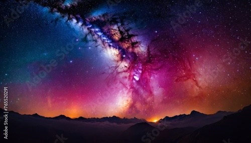 beautiful Space abstract background