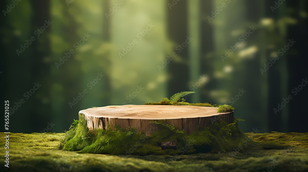 Lush natural botanical product podium Lush natural botanical product podium