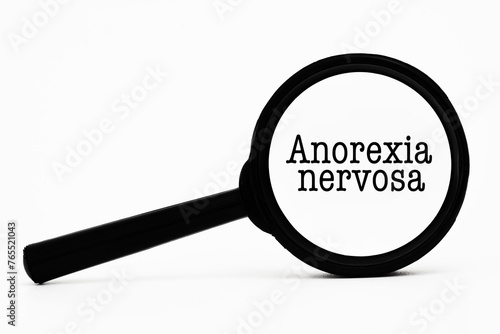 Bilde på lerret Anorexia nervosa