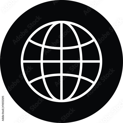World vector icons. Globe icon illustration