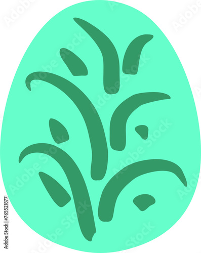 Easter egg element PNG 8