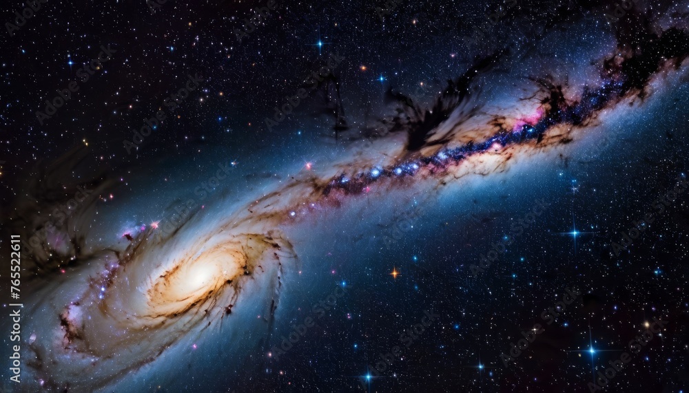 Stunning realistic wallpaper of a deep space starry astrophotography universe cosmos space background Stunning realistic wallpaper of a deep space starry astrophotography universe cosmos space background