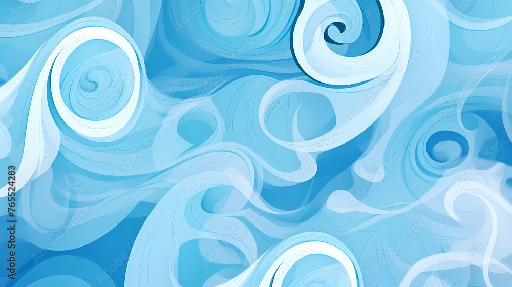 Illustration of swirls pattern in various tones on background Illustration of swirls pattern in various tones on background
