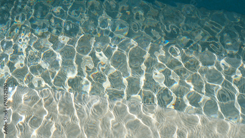 Fototapeta Naklejka Na Ścianę i Meble -  Water ripple and waves abstract background