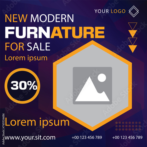 modern new professional banner design with color full and background elements 