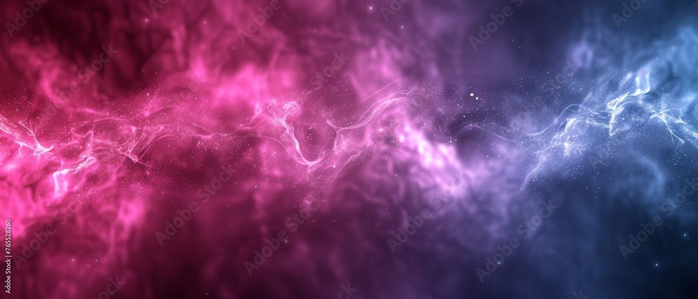  A Pink/Blue Wallpaper with Stars