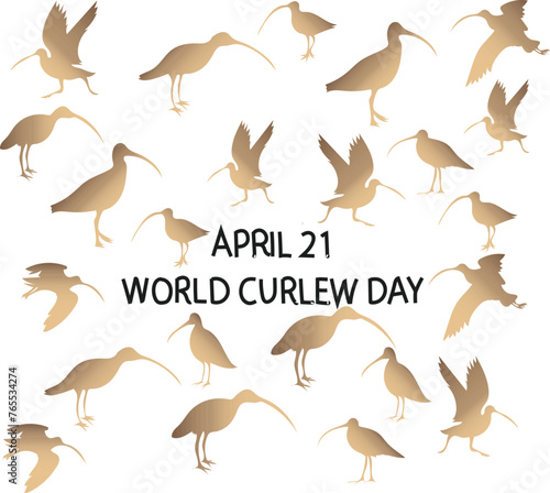 world curlew day is celebrated every year on 21 april  © gorito
