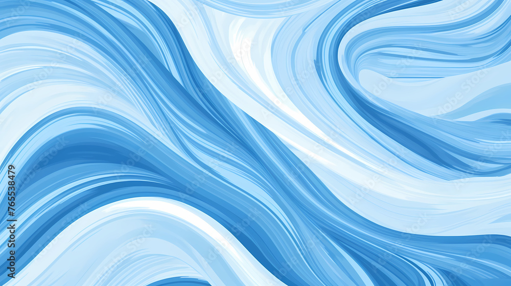 Wavy and swirl brush strokes seamless pattern Wavy and swirl brush strokes seamless pattern