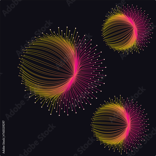 Adobe, Illustrator, light ,effect ,design ,