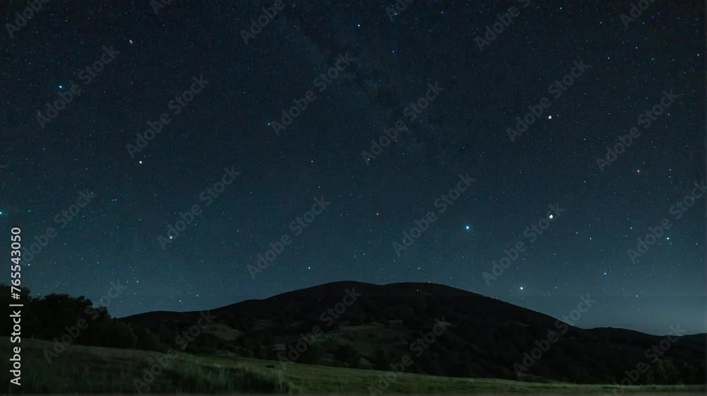 Falling stars at night. A beautiful sceneary of starry night sky with falling stars. Falling stars at night. A beautiful sceneary of starry night sky with falling stars.
