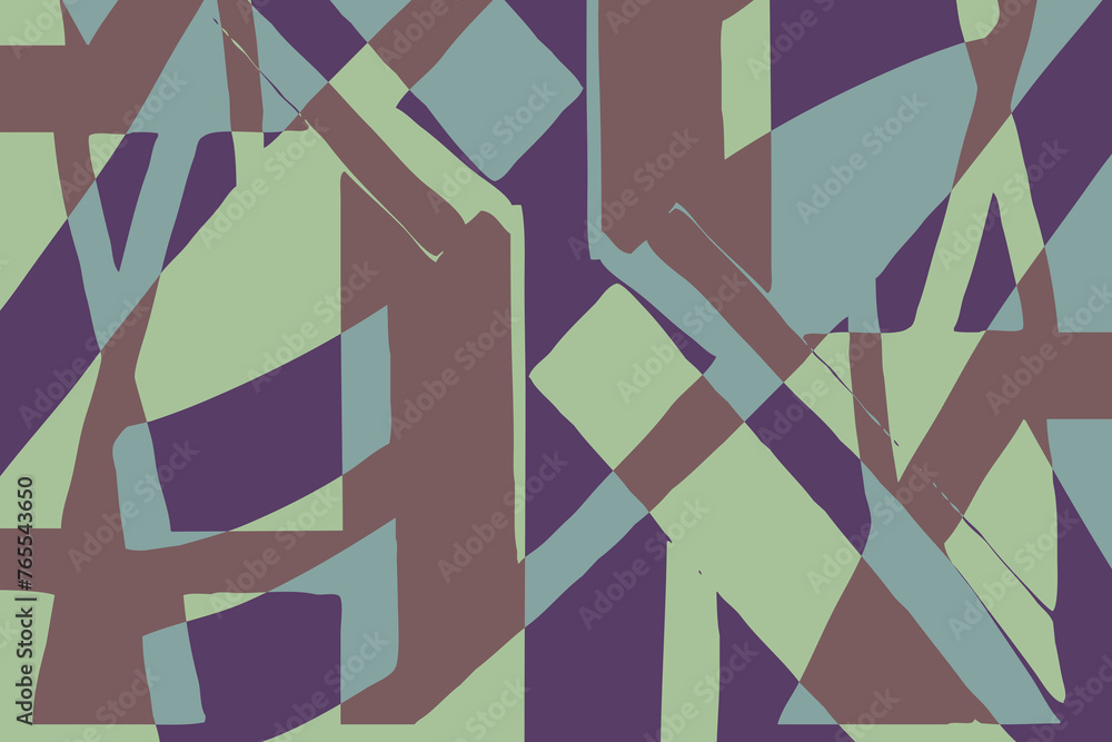 Naklejka premium Abstract pattern. Illustration for printing on wall decorations. For use in graphics.