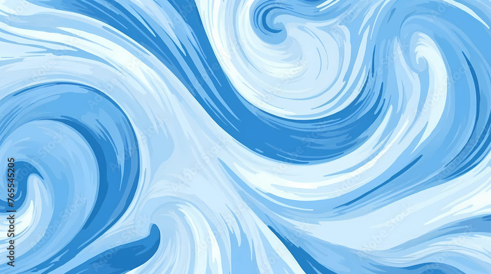 Wavy Repeating Circle Pattern