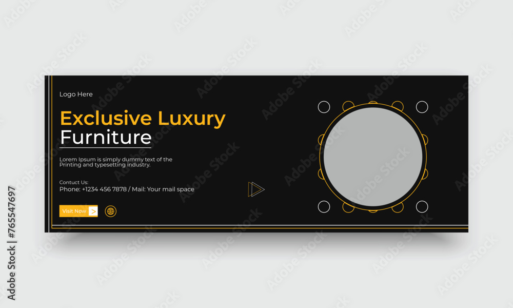 Furniture Sale Modern Facebook Cover Banner Furniture Sale Modern Facebook Cover Banner