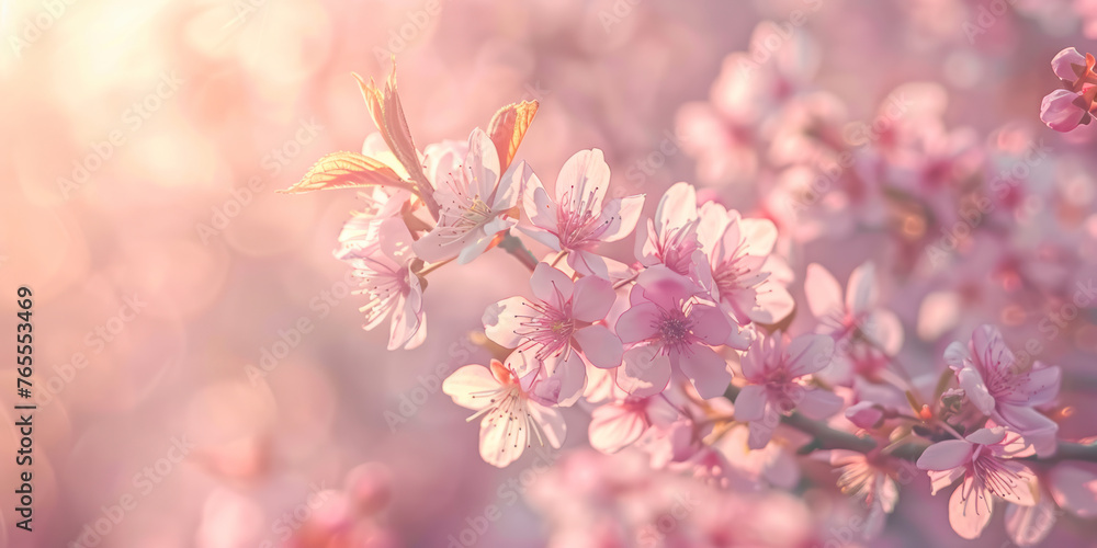 Spring cherry blossom festival.