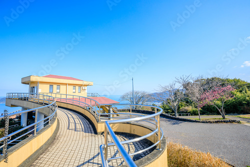                                              agamiyama Observatory in Spring Saga Pref. Karatsu City.