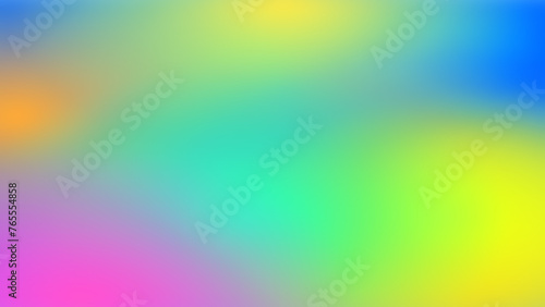 Abstract Colorful blurred gradient background. Colorful smooth banner template. Mesh backdrop with bright colors