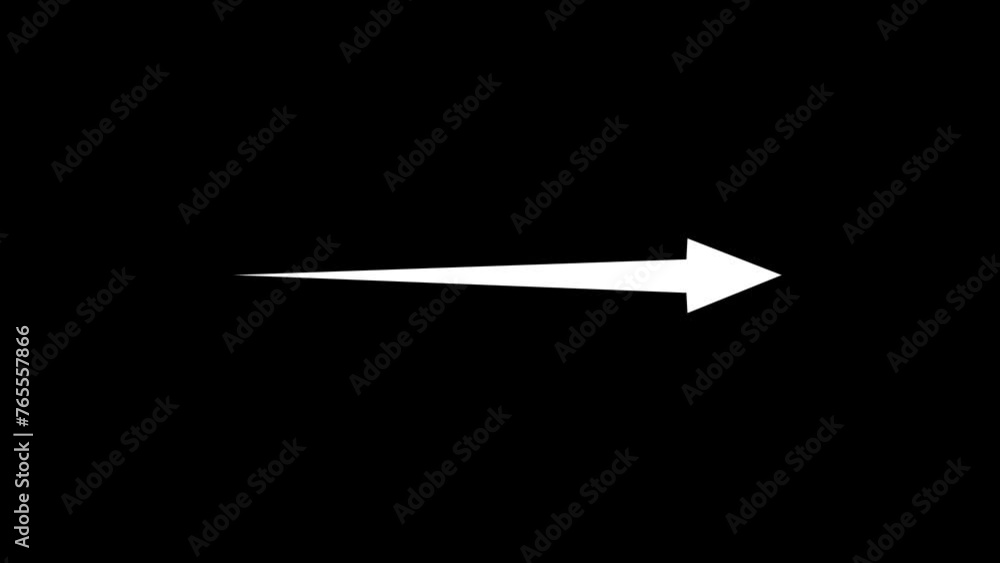 Abstract Directional arrow loading animation. arrow pointing left to right direction on black background loop animation Abstract Directional arrow loading animation. arrow pointing left to right direction on black background loop animation