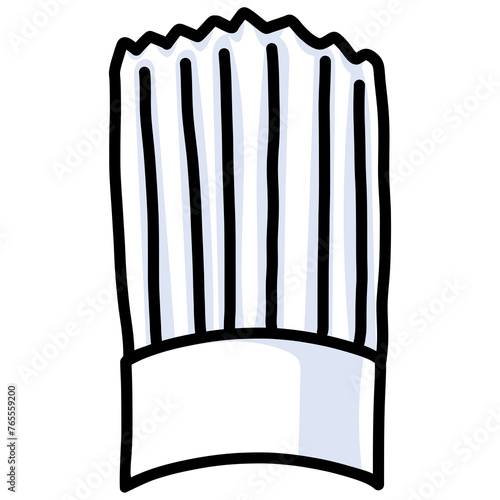 Chef Hat Illustration Doodle Drawing Art Icon