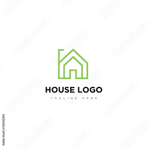 Creative Minimal natural House logo