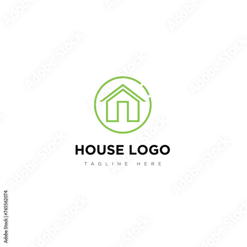 Creative Minimal natural House logo