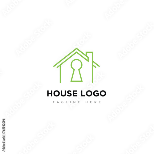 Creative Minimal natural House logo