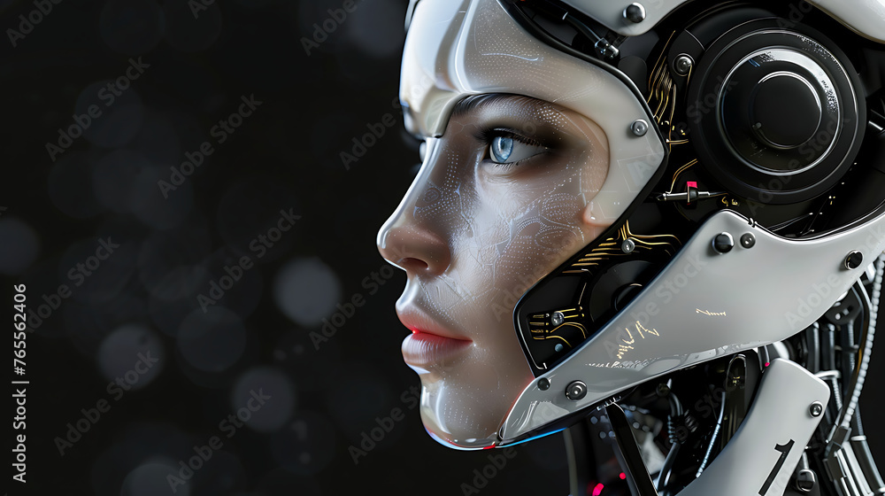 Hybrid robot and human AI technology changes the world into the future Hybrid robot and human AI technology changes the world into the future