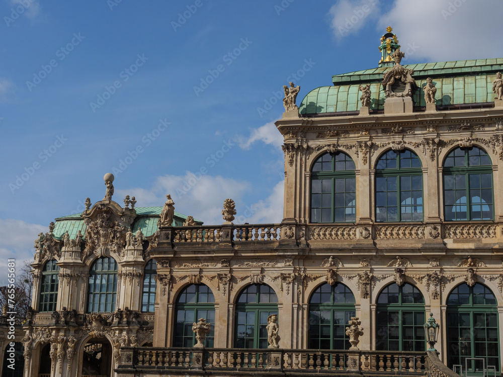 Obraz premium Dresden an der Elbe