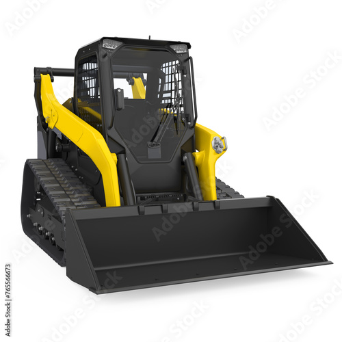 Skid-steer Loader Isolated