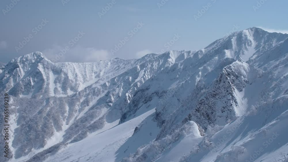 伯耆大山 北壁 冬山 登山 伯耆大山 北壁 冬山 登山