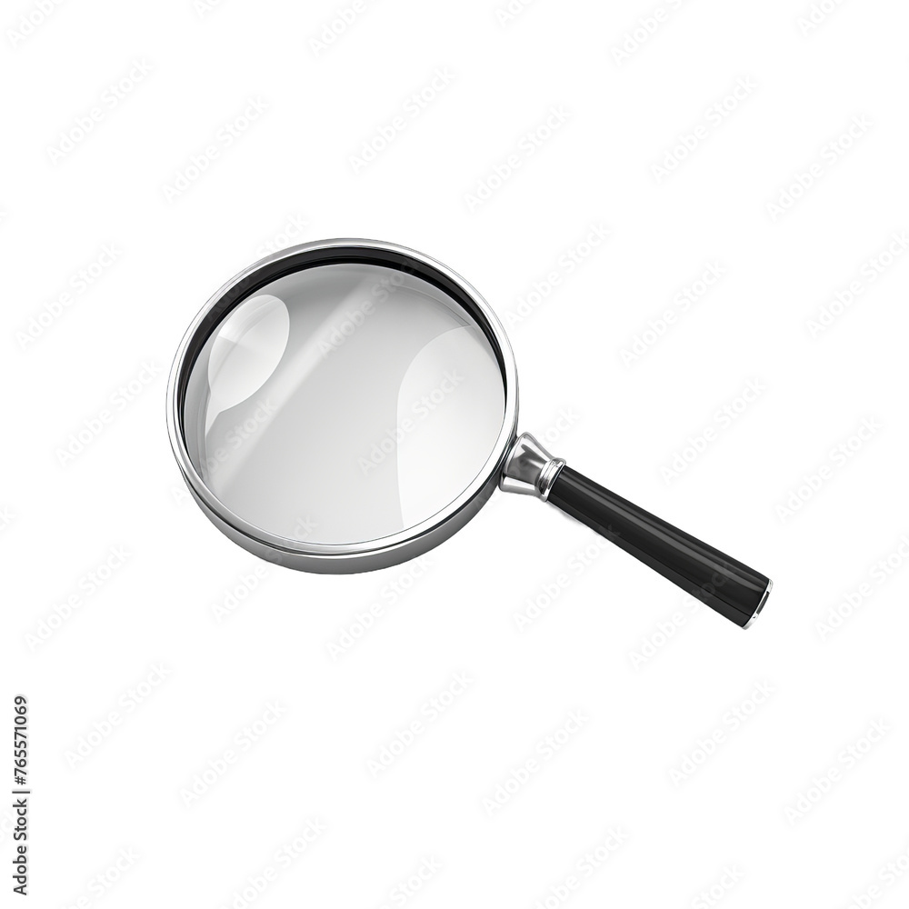 magnifying glass isolated on white magnifying glass isolated on white
