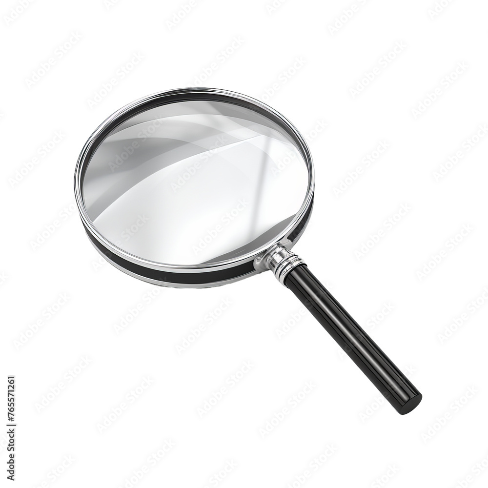 magnifying glass isolated on white magnifying glass isolated on white