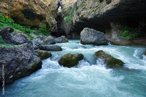 Aksu River valley near Madani village, Southern Kazakhstan