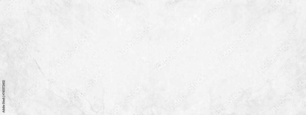 Fototapeta premium Hi res grunge panoramic white marble wall background and texture for any design.