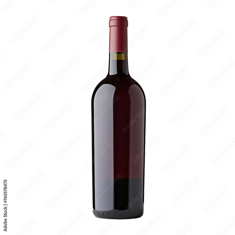 red wine bottle isolated on white red wine bottle isolated on white