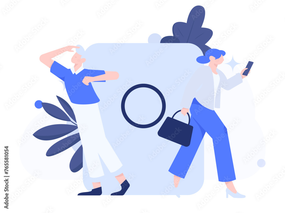 Holiday shopping people doing e-commerce online shopping flat vector concept operation hand drawn illustration
Holiday shopping people doing e-commerce online shopping flat vector concept operation hand drawn illustration