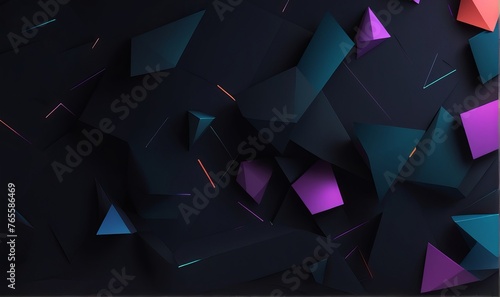 illustration of a dark abstract background