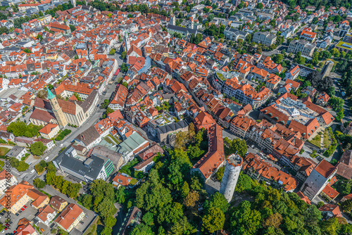 Die ehemals Freie Reichsstadt Ravensburg von oben
