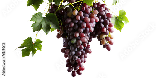 Wallpaper Mural bunch of grapes isolated on transparent background Torontodigital.ca