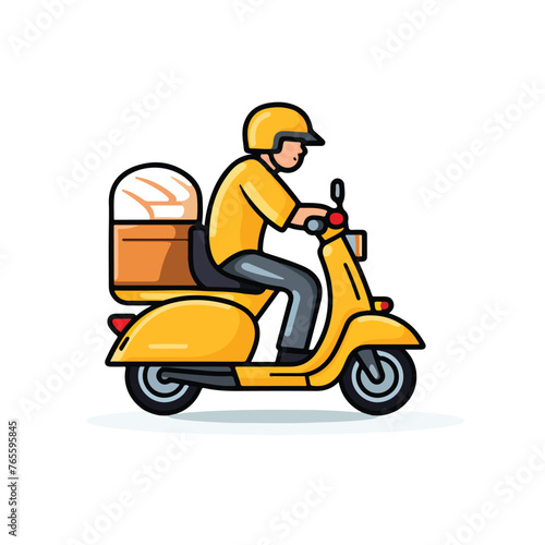 Delivery icon design vector illustration flat vector
