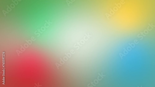 abstract four color gradient with summer theme color palette.4k hd wallpaper with blurred colors with white in middle photo