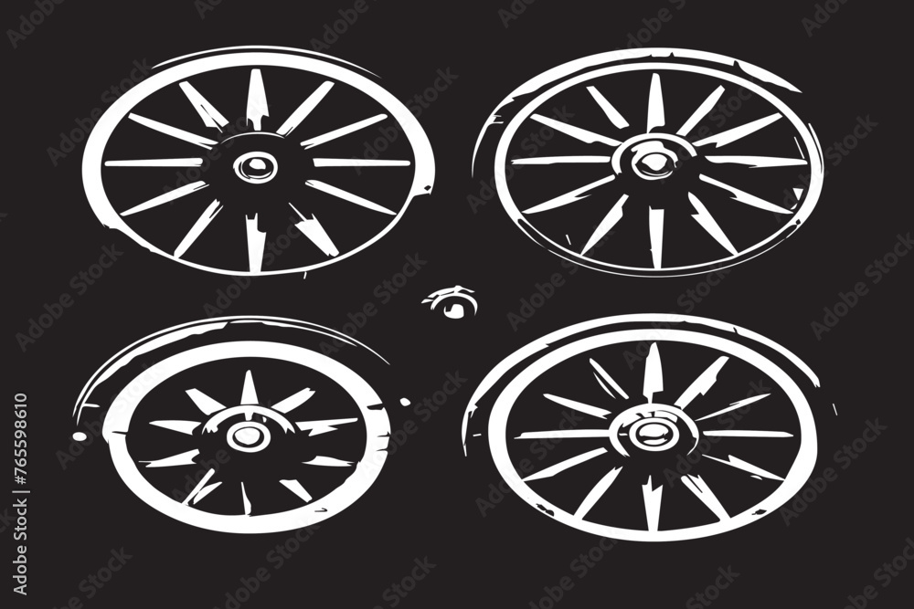 set of wheel